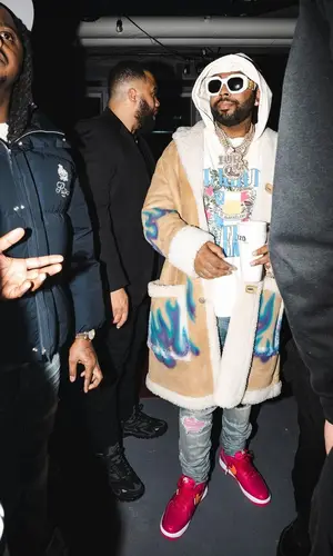 Icewear Vezzo wearing Rhude hoody