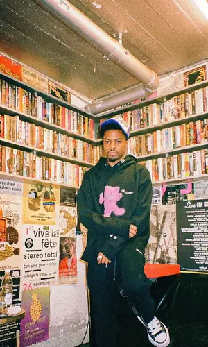 Pierre Bourne’s Outfit in Champion Hoodie & Maison Mihara Yasuhiro (2022)