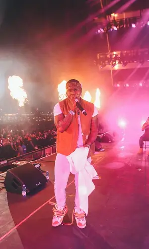 DaBaby wearing Louis Vuitton other