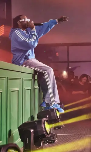 2 Chainz wearing Adidas hoody