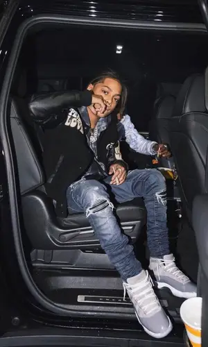 SugarHill Ddot wearing Amiri jeans