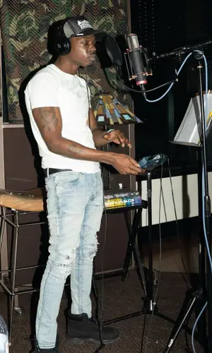 Bobby Shmurda wearing Timberland boots