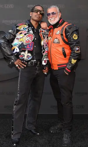 ASAP Rocky wearing Tom Ford eyewear