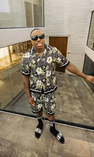 BandMan Kevo wearing Louis Vuitton eyewear
