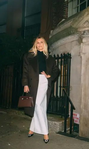 Morgan Stewart wearing Bottega Veneta other