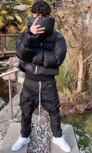 Tony Effe’s Outfit in Rick Owens Jacket & Nike Sneakers (2022)