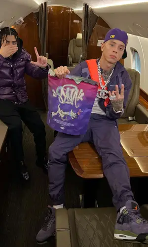Central Cee wearing Nike jacket