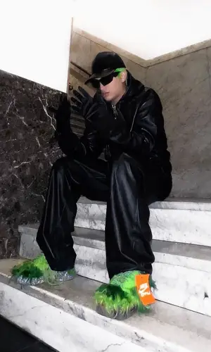 Gab3’s Outfit in Cactus Plant Flea Market Sneakers, Givenchy Cap & Nike (2022)