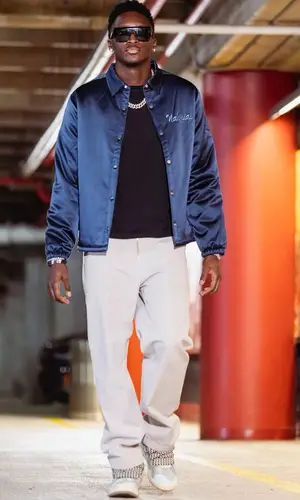 Victor Olapido wearing Celine eyewear