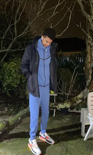 Victor Wembanyama wearing Nike sneakers
