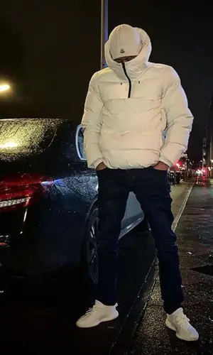 AK Ausserkontrolle wearing Woolrich jacket