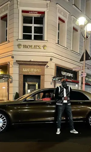 AK Ausserkontrolle wearing Givenchy jacket