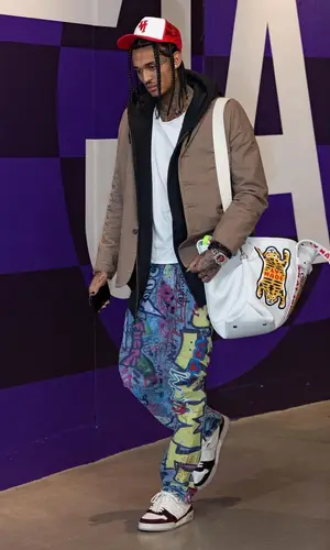 Jordan Clarkson wearing Carhartt hoody