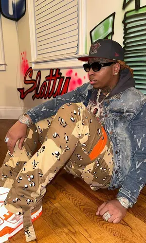 Lil Gotit wearing Celine eyewear