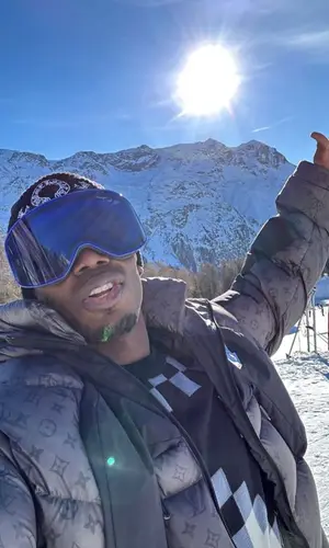 Paul Pogba wearing Chrome Hearts hat