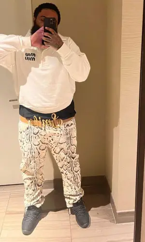 ASAP Bari wearing Nike sneakers