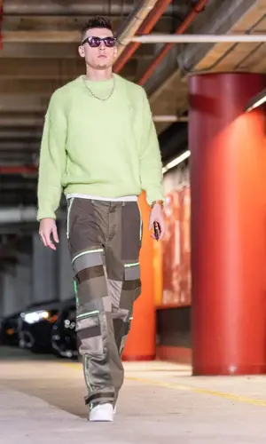 Tyler Herro wearing Amiri pants