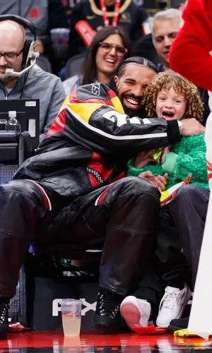 Drake wearing Ski-Doo pants