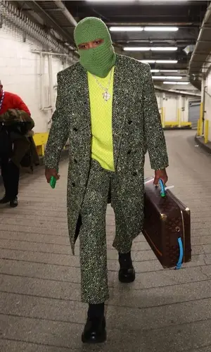 PJ Tucker wearing Bottega Veneta boots
