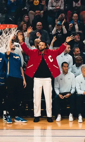 Stephen Curry’s Outfit in Celine Jacket (2022)