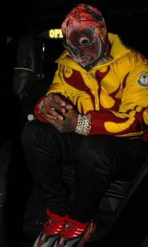 EST Gee wearing Versace eyewear