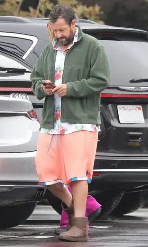 Adam Sandler wearing Ugg boots