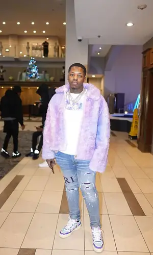 Lil Zay Osama wearing ERL jacket