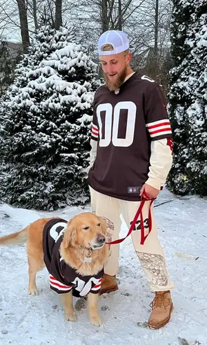 Jake Paul wearing Nike jersey