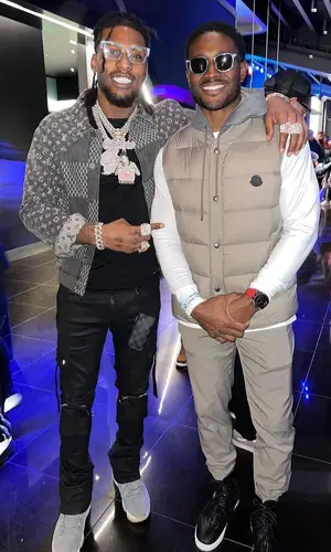 CJ So Cool wearing Louis Vuitton bag