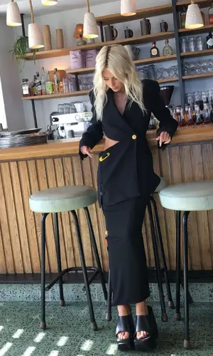 Valentina Zenere wearing Versace other
