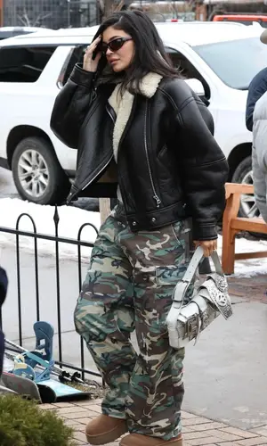 Kylie Jenner wearing Hodakova bag