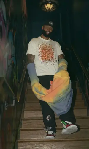 Odell Beckham Jr wearing Cactus Plant Flea Market sweatshirt