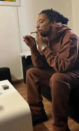 Green Montana wearing Inkorrect pants