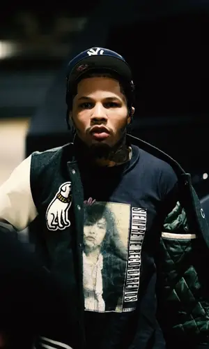 Gervonta Davis wearing ERL pants