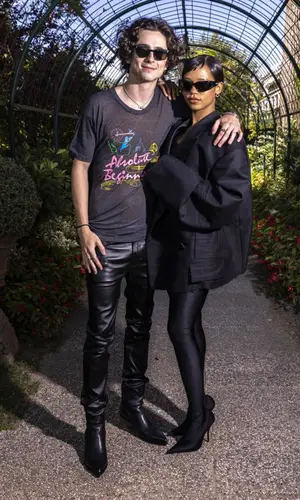 Taylor Russell wearing Balenciaga pants