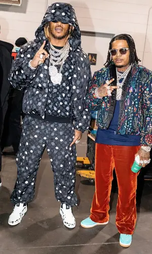 Future wearing Louis Vuitton sweatshirt