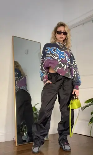 Lil Debbie wearing Fox Racing jersey
