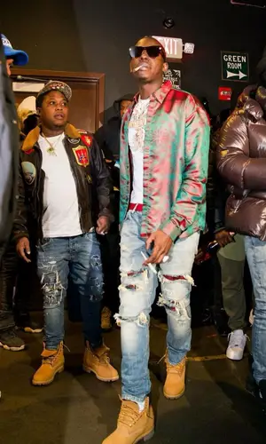 Bobby Shmurda wearing Rta shirt