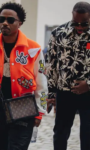 Roddy Ricch’s Outfit in Louis Vuitton Jacket (2023)