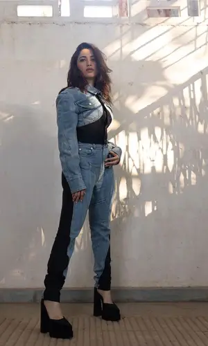 Tamannaah Bhatia wearing Versace sandal