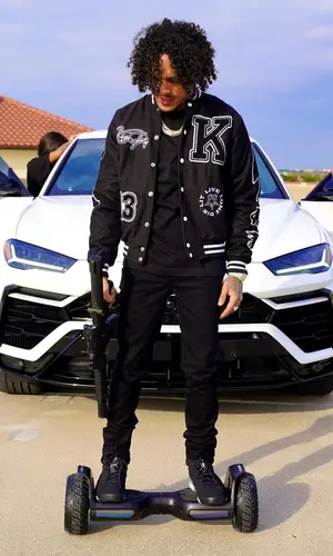 King Cid wearing Ksubi jeans