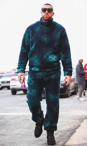Travis Kelce wearing Louis Vuitton eyewear