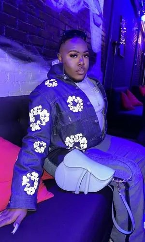 Saucy Santana wearing Dior hoody