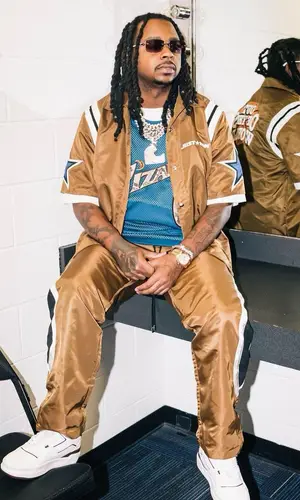 Babyface Ray wearing Just Don shirt