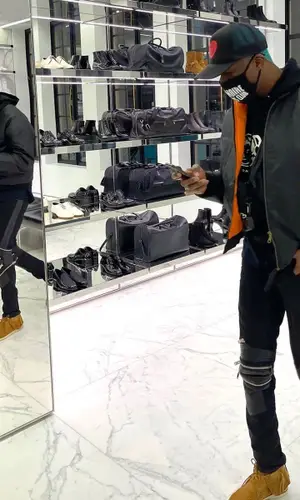 Joey B wearing Billionaire Boys Club other