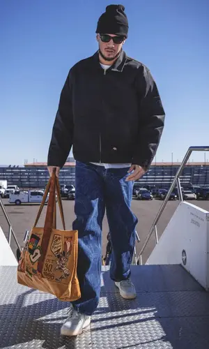 Devin Booker wearing Dickies jacket