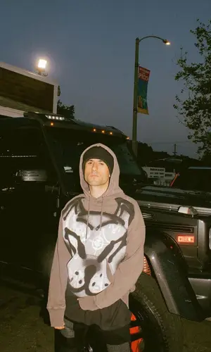 FaZe Kaysan wearing Junya Watanabe jeans