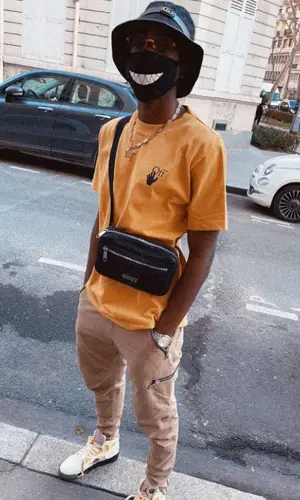 MHD wearing Gucci hat