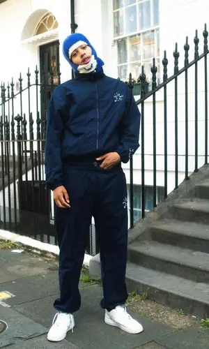 Strandz wearing Jehucal jacket