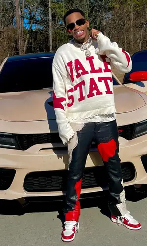 Cocash wearing Vale Forever sweater